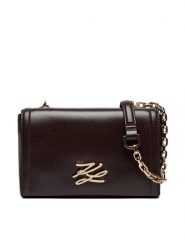 KARL LAGERFELD Torebka A4W30106 Brązowy. Brązowe torebki klasyczne KARL LAGERFELD, bez wzorów, ze skóry, bez dodatków. Za 1,039.00 zł.