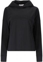 Bluza damska z kapturem Athlecia Guyana. Czarne bluzy Athlecia, bez wzorów, z materiału, z kapturem. Za 237.10 zł.