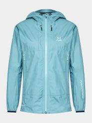 Haglöfs Kurtka przeciwdeszczowa L.I.M Gtx 607418 Turkusowy Active Fit. Niebieskie kurtki sportowe Haglöfs, l, bez wzorów, z syntetyku, bez kaptura. Za 1,349.00 zł.