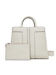 Elisabetta Franchi Torebka BS-07A-51E2-V500 Biały. Białe torebki klasyczne Elisabetta Franchi, bez wzorów, ze skóry, bez dodatków. Za 1,569.00 zł.