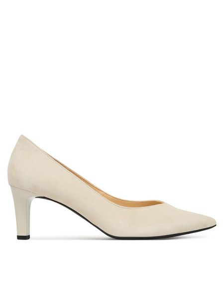 HÖGL Szpilki 0-186702-17000 Écru. Szpilki Högl, bez wzorów, ze skóry, bez obcasa, na szpilce, bez zapięcia. Za 649.99 zł.