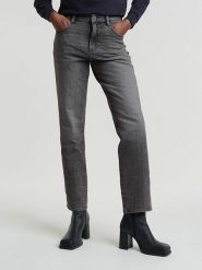 G-Star Dżinsy - Regular fit - w kolorze antracytowym rozmiar: W30/L34. Czarne jeansy G-Star, l, z aplikacjami, z podwyższonym stanem. Za 258.52 zł.