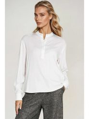 Nife Bluzka w kolorze białym rozmiar: 40. Białe bluzki Nife, bez wzorów, bez kołnierzyka, bez ramiączek. Za 134.85 zł.