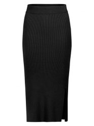 Eight2Nine Spódnica w kolorze czarnym rozmiar: M. Czarne spódnice Eight2Nine, m, bez wzorów, prążkowane, midi. Za 82.99 zł.