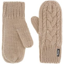 Rękawice Eisbar Afra Mittens. Białe rękawiczki Eisbar, bez wzorów, sportowe. Za 219.90 zł.