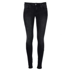 Pepe Jeans jeansy damskie Lola 28/30, czarne. Czarne jeansy Pepe Jeans, bez wzorów. W wyprzedaży za 335.00 zł.