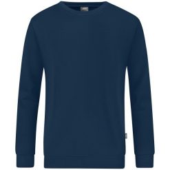 Bluza Jako Organic. Niebieskie bluzy JAKO, m, bez wzorów, z bawełny, bez kaptura. Za 284.00 zł.