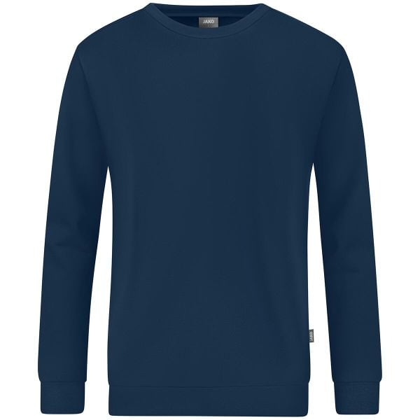 Bluza Jako Organic. Niebieskie bluzy JAKO, m, bez wzorów, z bawełny, bez kaptura. Za 237.50 zł.