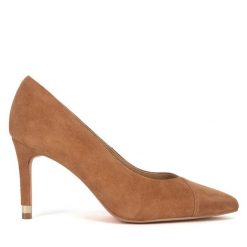 Szpilki Lasocki. Brązowe szpilki Lasocki, bez wzorów, bez obcasa, na szpilce, bez zapięcia. Za 229.99 zł.