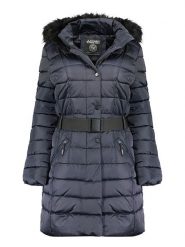 Canadian Peak Parka "Anemoneak" w kolorze granatowym rozmiar: M. Niebieskie parki Canadian Peak, m, z tkaniny, bez kaptura. Za 234.38 zł.