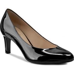 Półbuty HÖGL - 0-186004 Black 0100. Czarne czółenka Högl, bez wzorów, z lakierowanej skóry, bez obcasa, na obcasie, bez zapięcia. Za 389.00 zł.