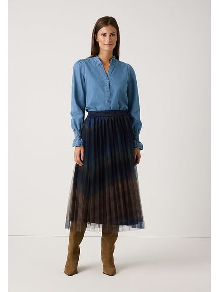 More & More Spódnica w kolorze granatowo-brązowym rozmiar: 36. Brązowe spódnice More & More, na co dzień, bez wzorów, maxi, proste. Za 180.06 zł.