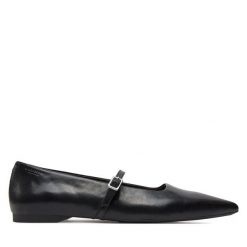 Baleriny Vagabond Shoemakers. Czarne baleriny Vagabond Shoemakers, bez wzorów, bez obcasa. Za 439.99 zł.