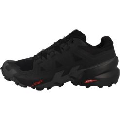 Buty sportowe Damskie Speedcross 6. Czarne obuwie sportowe Salomon, z materiału, bez zapięcia, do biegania. Za 639.40 zł.