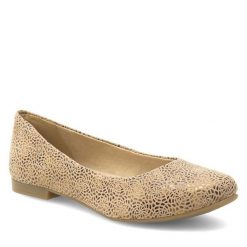 Baleriny Lasocki. Brązowe baleriny Lasocki, bez wzorów, bez obcasa. Za 139.99 zł.