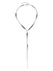 Liebeskind Naszyjnik - dł. 45 cm rozmiar: onesize. Szare naszyjniki Liebeskind, ze stali. Za 202.03 zł.