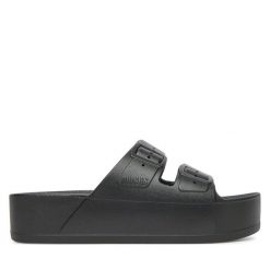 Klapki Freedom Moses. Czarne klapki Freedom Moses, bez wzorów, bez obcasa. Za 189.99 zł.
