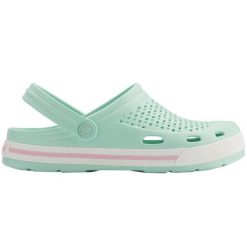 Klapki basenowe damskie Coqui Lindo. Białe klapki Coqui, bez wzorów, bez obcasa. Za 151.99 zł.