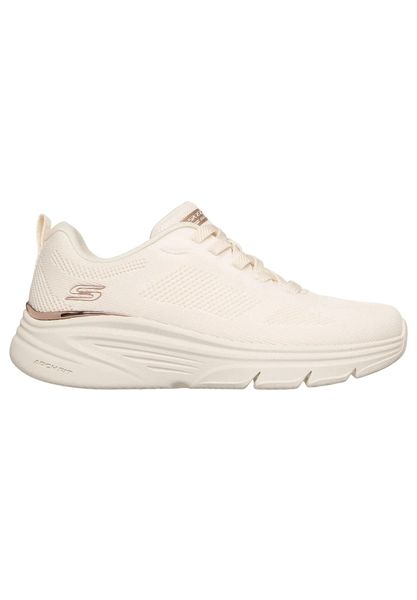 Buty SKECHERS BOBS ARCH FIT ELEV8 Biały. Białe trekkingi Skechers, z materiału, na fitness i siłownię. Za 282.99 zł.