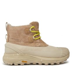 Śniegowce Merrell. Brązowe trapery i śniegowce Merrell. Za 649.99 zł.