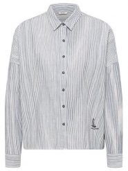 Mustang Koszula Ruby 1016577 Niebieski Loose Fit. Niebieskie koszule Mustang, bez wzorów, z bawełny, bez kołnierzyka, bez ramiączek. Za 229.99 zł.