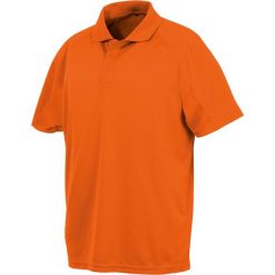 Polo Spiro Performance aircool polyester. Brązowe koszulki polo SPIRO, bez wzorów, bez kołnierzyka, bez ramiączek. Za 41.00 zł.