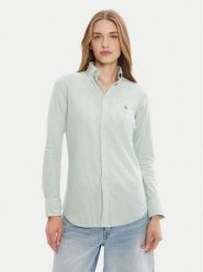 Polo Ralph Lauren Koszula 211910131011 Zielony Classic Fit. Zielone koszule Polo Ralph Lauren, s, bez wzorów, z bawełny, bez kołnierzyka, bez ramiączek. Za 739.99 zł.
