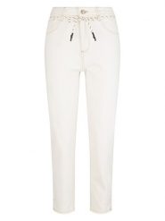 Tom Tailor Dżinsy - Regular fit - w kolorze białym rozmiar: W34/L28. Białe jeansy Tom Tailor, l, bez wzorów, z podwyższonym stanem. Za 61.60 zł.
