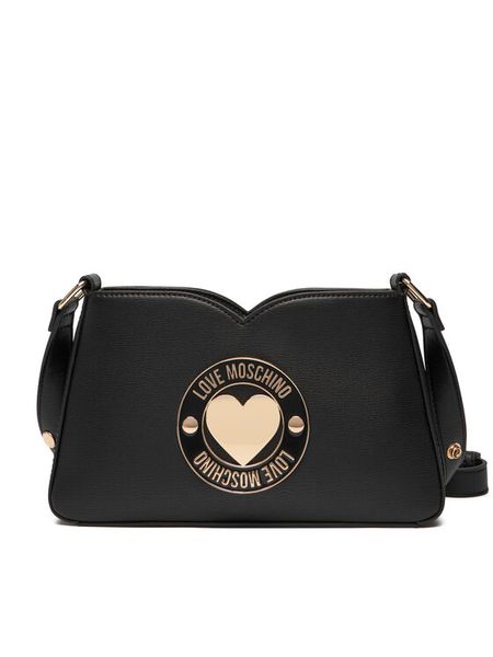LOVE MOSCHINO Torebka JC4365PP0NKG0000 Czarny. Czarne torebki klasyczne Love Moschino, bez wzorów, ze skóry, bez dodatków. Za 589.99 zł.