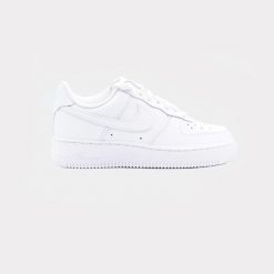 Buty Sportowe Młodzieżowe Nike Air Force 1 LE (GS). Biała obuwie sportowe Nike, bez zapięcia, trekkingowe, Nike Air Force. Za 264.00 zł.