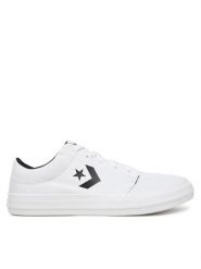 Converse Tenisówki LS VULC OX A14806C Biały. Białe trampki Converse, bez wzorów, z materiału, bez zapięcia. Za 219.99 zł.