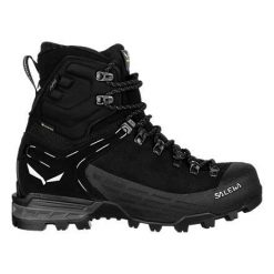 Damskie buty trekkingowe Salewa Ortles Ascent Mid Gtx. Czarne trekkingi Salewa, z gore-texu, wspinaczkowe. Za 1,379.85 zł.