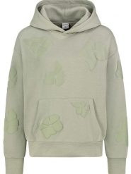Sublevel Bluza w kolorze zielonym rozmiar: M. Zielone bluzy Sublevel, m, bez wzorów, z kapturem. Za 135.81 zł.