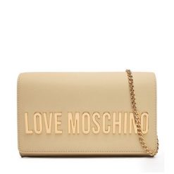 Torebka LOVE MOSCHINO. Brązowe torebki klasyczne Love Moschino, bez wzorów, bez dodatków. Za 699.99 zł.