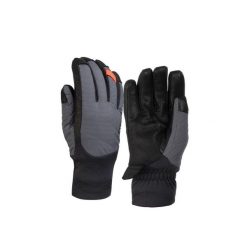 Rękawice zimowe damskie Ortles Twr Women. Czarne rękawiczki Salewa, bez wzorów, sportowe. Za 384.99 zł.