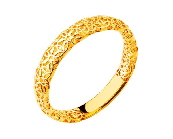 Złoty pierścionek. Żółte pierścionki Apart, złote. Za 919.00 zł.