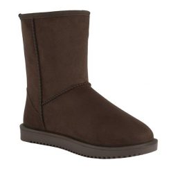 Damskie Wodoodporne Buty Zimowe Risely Z Podszewką Ze Sztucznego Futra. Brązowe trekkingi Regatta, z futra, trekkingowe. Za 270.99 zł.