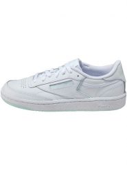 Reebok Skórzane sneakersy "Club C 85" w kolorze białym rozmiar: 36. Białe trampki Reebok, bez wzorów, bez zapięcia. Za 158.47 zł.