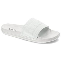 Białe Klapki Big Star Wodoodporne Buty Damskie. Białe klapki Big Star, bez wzorów, bez obcasa. Za 89.99 zł.