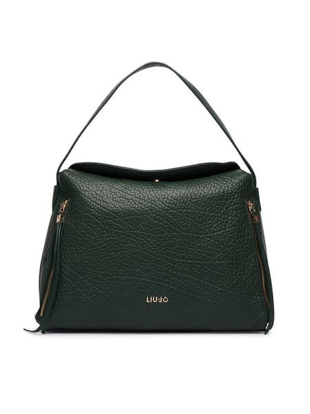 Liu Jo Torebka AF6046 E1146 Zielony ciemny. Zielone torebki klasyczne Liu Jo, bez wzorów, ze skóry, bez dodatków. Za 639.99 zł.