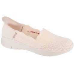 Buty sportowe Sneakersy damskie, Slip-ins: Seager - Believe It. Brązowe obuwie sportowe Skechers, bez zapięcia, trekkingowe, Skechers Sport. Za 359.99 zł.