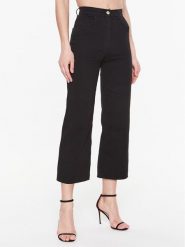 Elisabetta Franchi Jeansy PJ-89S-31E2-V250 Czarny Flare Fit. Czarne jeansy Elisabetta Franchi, s, bez wzorów. Za 999.99 zł.