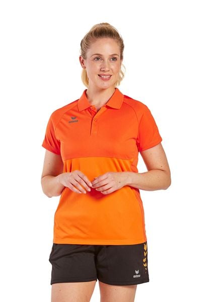 Damska koszulka polo Erima Six Wings. Brązowe koszulki polo Erima, bez wzorów, z materiału, bez kołnierzyka, bez ramiączek. Za 168.50 zł.