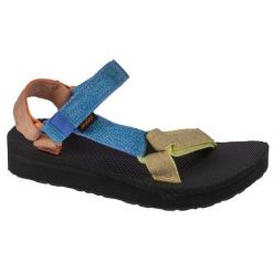 Sandały Teva Midform Universal Sandals 1090969-MLMT niebieskie. Niebieskie sandały bez wzorów, z tkaniny, bez obcasa, bez zapięcia. Za 396.58 zł.
