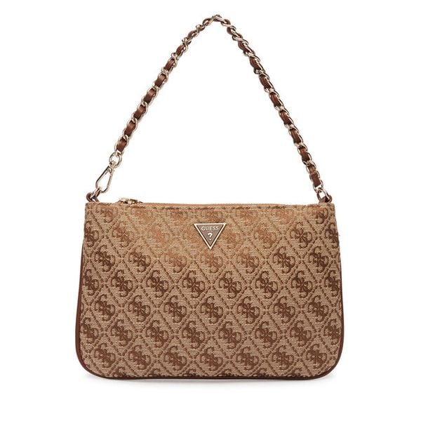 Torebka Guess. Brązowe torebki klasyczne Guess, z aplikacjami, bez dodatków. Za 269.99 zł.