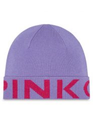 Pinko Czapka Calamaro 101507 A101 Fioletowy. Fioletowe czapki Pinko, bez wzorów, z materiału. Za 569.99 zł.