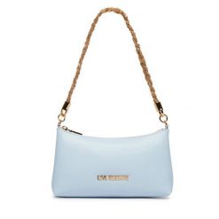 Torebka LOVE MOSCHINO. Niebieskie torebki klasyczne Love Moschino, bez wzorów, bez dodatków. Za 879.99 zł.