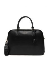 Nine West Torba na laptopa CEO-NEBRASKA-LDA78172 Czarny. Czarne torebki klasyczne Nine West, bez wzorów, z materiału, bez dodatków. Za 289.99 zł.