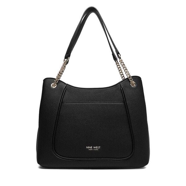 Torebka Nine West. Czarne torebki klasyczne Nine West, bez wzorów, bez dodatków. Za 199.99 zł.