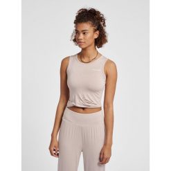 Damski tank top Hummel MT Fiona. Szare topy Hummel, l, bez wzorów, bez kołnierzyka, bez ramiączek. Za 220.00 zł.